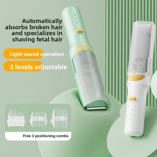 Elevé QuietTrim — Baby Hair Clipper with Vacuum