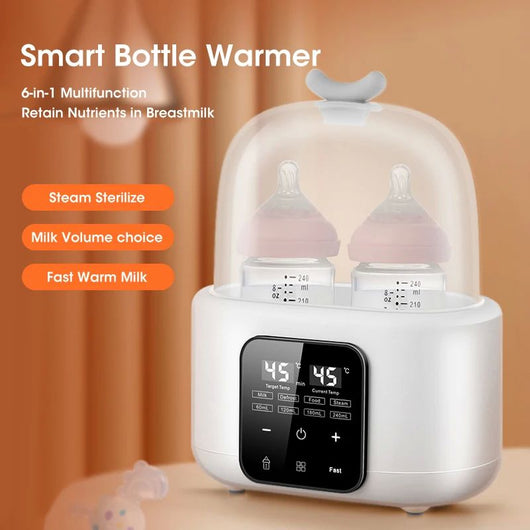 Elevé NurtureStation Duo Pro — 6-in-1 Bottle Warmer &amp; Steriliser