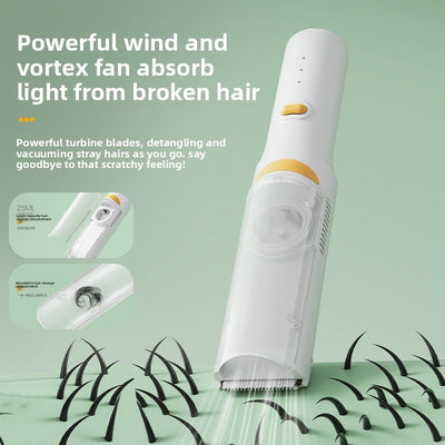 Elevé QuietTrim — Baby Hair Clipper with Vacuum