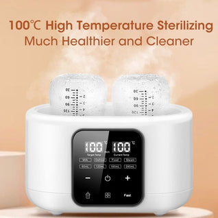 Elevé NurtureStation Duo Pro — 6-in-1 Bottle Warmer &amp; Steriliser