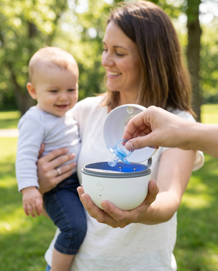 Elevé PurePod — UV Dummy &amp; Pacifier Steriliser